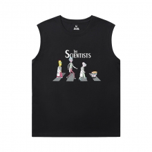 Cool Tshirt Rick and Morty Black Sleeveless T Shirt