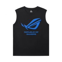 ROG Republic of Gamers XXXL Sleeveless T Shirts Cool Prodigal Eye logo Tee Shirt