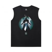 Camisas legais Final Fantasy Mens Camiseta sem Mangas