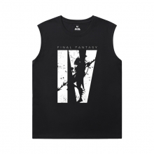 Final Fantasy Tee Cool Mens Camisas sem Mangas