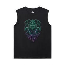 Cool Necronomicon Tshirt Cthulhu Mythos Sleeveless Wicking T Shirts