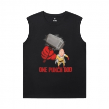 Anime Tshirts One Punch Man Boys Sleeveless T Shirts