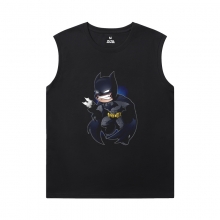 Batman Sleeveless Crew Neck T Shirt Justice League Marvel T-Shirts