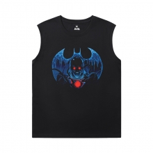 Justice League Batman Sleeveless Shirts Mens Superhero Tee Shirt
