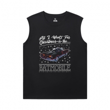 Justice League Batman T-Shirt Marvel Men'S Sleeveless T Shirts Cotton