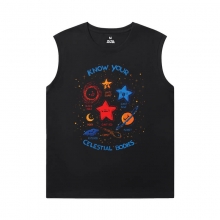 Camisas de Qualidade Geek Física e Astronomia Mens XXXL Camisetas sem Mangas