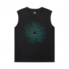 Chất lượng Tshirt Geek Vật lý và Thiên văn học Mens Sleeveless Thể thao T Shirts