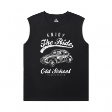 Racing Car Sleeveless T Shirts Men'S For Gym XXL Volkswagen Beetle Shirt