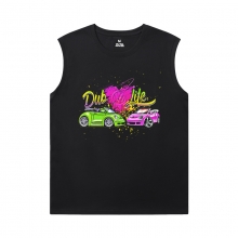 T-shirt grafiche senza maniche uomo cool Volkswagen Beetle T-shirt