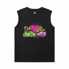 Car Men'S Sleeveless Graphic T Shirts Cool Volkswagen Beetle T-Shirt