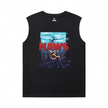 Venom Tees Marvel bóng rổ không tay áo thun