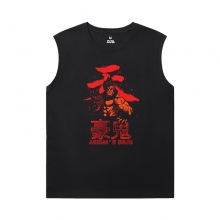 Street Fighter T-Shirt Cool Sleeveless T Shirt Black