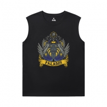 Blizzard Tshirt Warcraft Mens Graphic Sleeveless Chemises