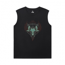 Thế giới của Warcraft Sleeveless Tshirt Mens Blizzard Shirt