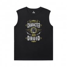 World Of Warcraft Mens Sleeveless Thể thao T Shirts Blizzard Tees