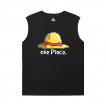 One Piece T-Shirt Vintage Anime Edward Newgate Sleeveless Running T Shirt