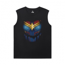 The Avengers Tshirt Marvel Captain Marvel Boys Sleeveless Tshirt