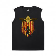 Marvel Captain Marvel T Shirt Fără mâneci The Avengers Tee Shirt