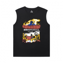 Attack on Titan Boys Sleeveless T Shirts Vintage Anime Tee Shirt