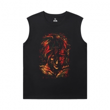 Attacco a Titan Custom Sleeveless Shirts Vintage Anime Tee