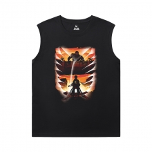 Attaque sur Titan Sleeveless T Shirts Online Vintage Anime T-Shirt