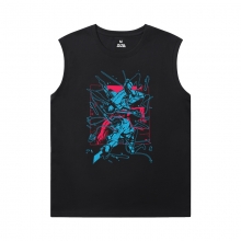 Chủ đề nóng Anime Shirts Tấn công trên Titan Men Sleeveless Tshirt