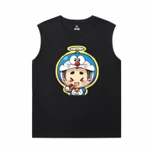 Doraemon Tee Hot Topic Sleeveless T Shirt Black