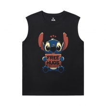 Lilo Stitch Mens Designer Sleeveless T Shirts Tee personnalisé