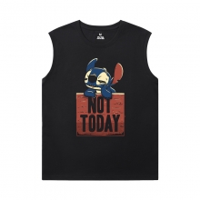 Lilo Stitch Tees Chất lượng Mens Sleeveless Tshirt