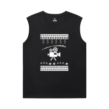 Photographer Tees Personalised Mens T Shirt Without Sleeves