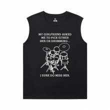 Nhạc cụ Tees Hot Topic Rock Black Sleeveless T Shirt