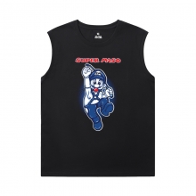 Cotton Shirts Mario Custom Sleeveless Shirts