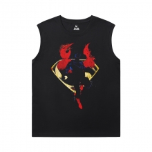 Superman T-shirts Justice League Marvel Cool ærmeløse T-shirts