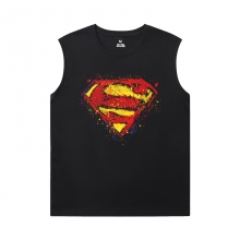 Justice League Superman Sleeveless Tshirt Men Marvel T-Shirt