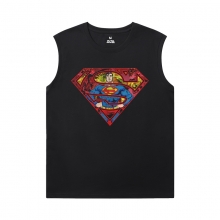 Superman Sleeveless Tshirt For Men Justice League Superhero Shirt