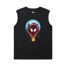 The Avengers Shirts Marvel Spiderman Sleeveless Wicking T Shirts