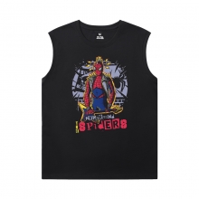 Spiderman Gömlek Marvel Avengers Kolsuz T Shirt Spor Salonu için