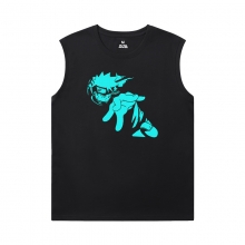 Naruto Tee Shirt Vintage Anime Mens Oversized Sleeveless T Shirt