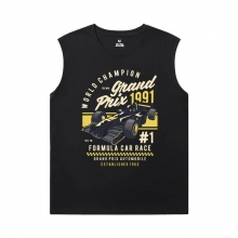 Racing Car Sleeveless T Shirt For Gym XXL F1 T-Shirts