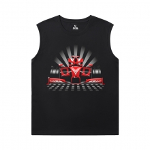 Hot Topic F1 Tshirts Racing Car Round Neck Sleeveless T Shirt