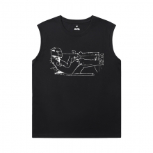 Car Shirt Personalised F1 Black Sleeveless Tshirt