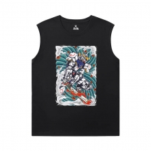 Chủ đề nóng Anime Tshirt Gundam Sleeveless Tshirt Men