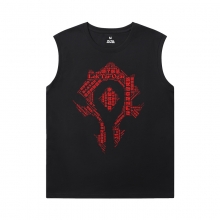 Blizzard Tshirts WOW World of Warcraft Negru Sleeveless T Shirt