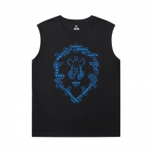 WOW Basketball Sleeveless T Shirt Blizzard Tee Shirt