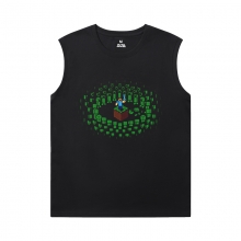 Personalizate Creeper Tshirt Minecraft Ieftine Mens Sleeveless T Shirts