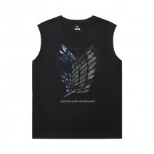 Chủ đề nóng Anime Tshirt Tấn công trên Titan Cool Sleeveless T Shirts