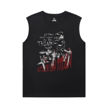 타이탄 보이스 슬리브리스 티셔츠 애니메이션 티즈 공격