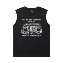 Car Mens Graphic Sleeveless Shirts Hot Topic Jeep Wrangler Tees