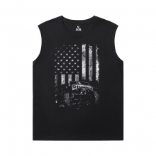 Cotton Jeep Wrangler Shirts Car Mens Sleeveless Tee Shirts