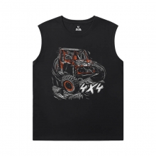 Car Sleeveless Running T Shirt Quality Jeep Wrangler T-Shirts